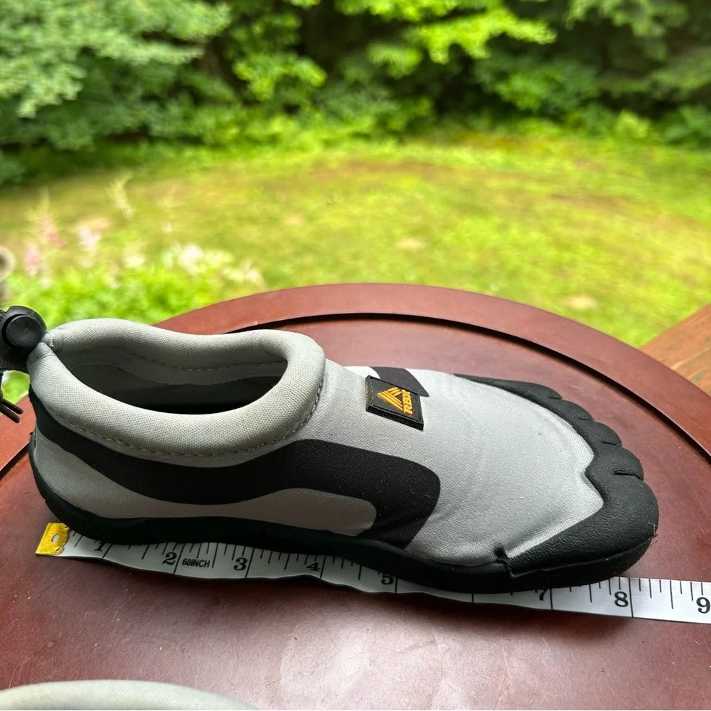 RBX Kids Water Shoes | Size 11/12 | Gray & Black | Pool, Creek & Beach Fun